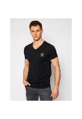 Versace Тишърт Scollo AUU01004 Черен Regular Fit - Pepit.bg