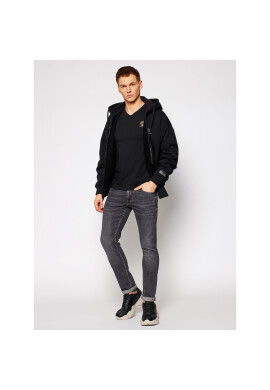 Versace Тишърт Scollo AUU01004 Черен Regular Fit - Pepit.bg