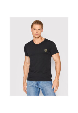 Versace Тишърт Scollo AUU01004 Черен Regular Fit - Pepit.bg