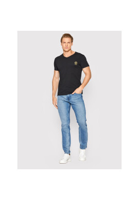 Versace Тишърт Scollo AUU01004 Черен Regular Fit - Pepit.bg