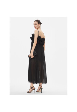 ViCOLO Коктейлна рокля TR1108 Черен Regular Fit - Pepit.bg
