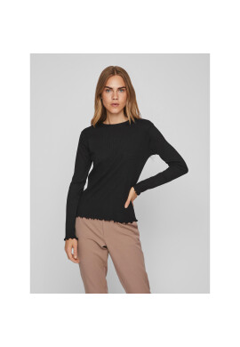 Vila Блуза Thessa 14084649 Черен Regular Fit - Pepit.bg