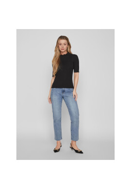 Vila Блуза 14088347 Черен Slim Fit - Pepit.bg