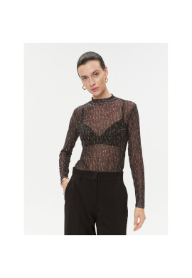 Vila Блуза 14088372 Черен Slim Fit - Pepit.bg