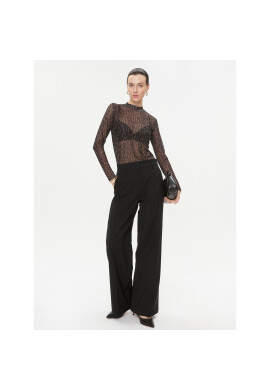 Vila Блуза 14088372 Черен Slim Fit - Pepit.bg