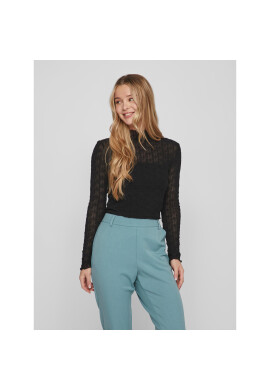 Vila Блуза 14088387 Черен Slim Fit - Pepit.bg