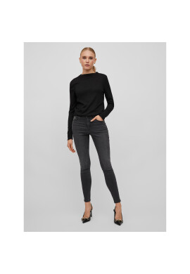 Vila Дънки Sarah 14084763 Сив Skinny Fit - Pepit.bg