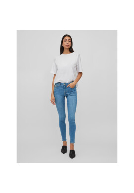 Vila Дънки Sarah 14084766 Син Skinny Fit - Pepit.bg