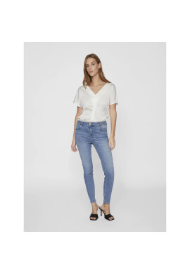 Vila Дънки Sarah 14094341 Син Skinny Fit - Pepit.bg