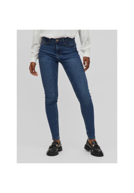 Vila Дънки Skinnie 14077833 Тъмносин Skinny Fit - Pepit.bg