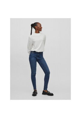 Vila Дънки Skinnie 14077833 Тъмносин Skinny Fit - Pepit.bg