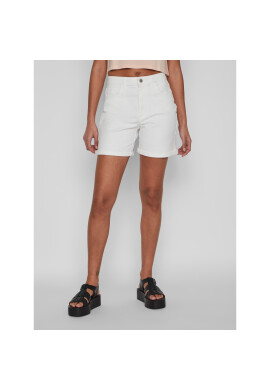 Vila Дънкови шорти Jo 14084721 Бял Regular Fit - Pepit.bg