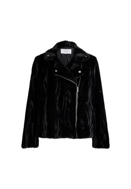 Vila Преходно яке 14087901 Черен Regular Fit - Pepit.bg
