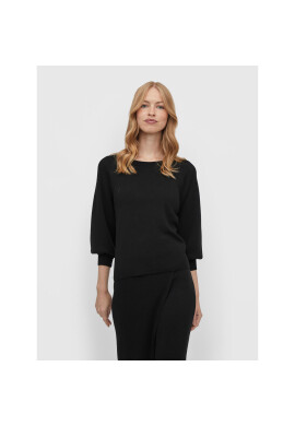 Vila Пуловер Marla 14076045 Черен Relaxed Fit - Pepit.bg