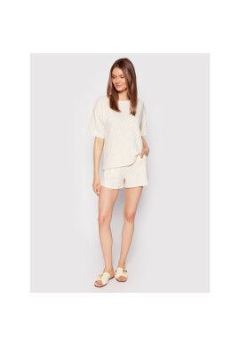Vila Шорти от плат Blomst 14075208 Бежов Regular Fit - Pepit.bg