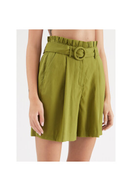 Vila Шорти от плат Ruby 14086379 Зелен Relaxed Fit - Pepit.bg