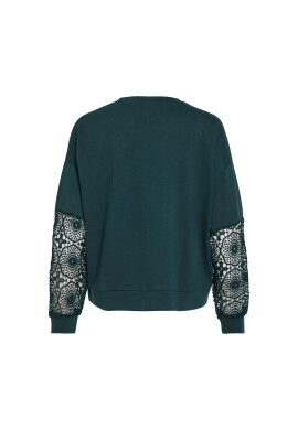 Vila Суитшърт 14089888 Зелен Relaxed Fit - Pepit.bg