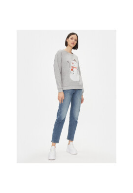 Vila Суитшърт 14090224 Сив Relaxed Fit - Pepit.bg