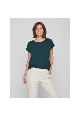 Vila Тишърт Dreamers 14083083 Зелен Boxy Fit - Pepit.bg