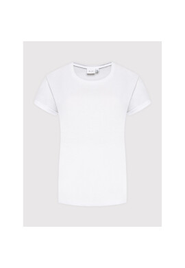 Vila Тишърт Dreamers 14025668 Бял Regular Fit - Pepit.bg