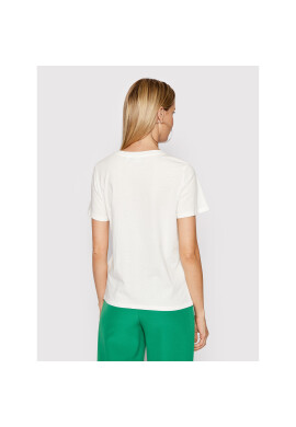 Vila Тишърт Julietta 14074145 Бял Regular Fit - Pepit.bg