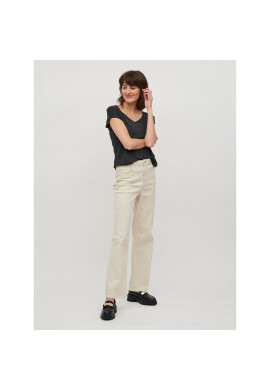 Vila Тишърт Modala 14074847 Черен Relaxed Fit - Pepit.bg