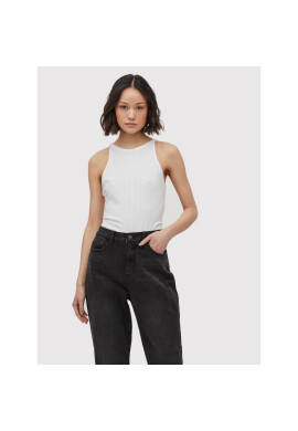 Vila топ Athalia 14070249 Бял Regular Fit - Pepit.bg