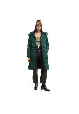 Scotch & Soda Пухено яке 168761 Зелен Regular Fit - Pepit.bg