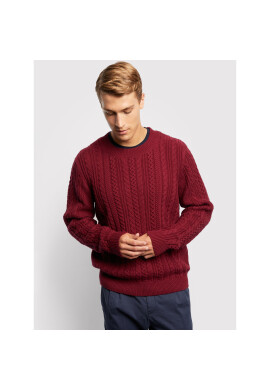 Vistula Пуловер Frank RX1582 Бордо Regular Fit - Pepit.bg