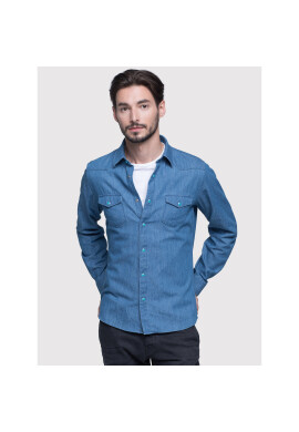 Vistula Риза Broncho XA0672 Син Slim Fit - Pepit.bg