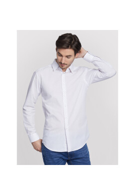 Vistula Риза Milans XT1086 Бял Slim Fit - Pepit.bg