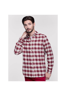 Vistula Риза Ramiro XA0692 Бордо Slim Fit - Pepit.bg