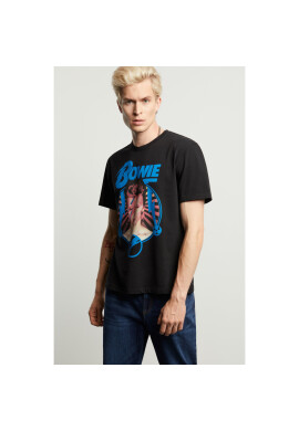 Vistula Тишърт David Bowie 2 XA1336 Черен Regular Fit - Pepit.bg