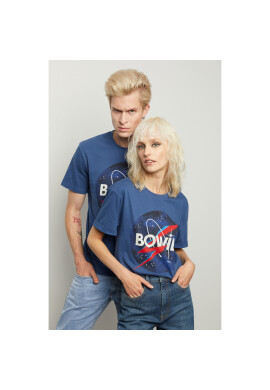 Vistula Тишърт Unisex David Bowie 9 XA1343 Син Regular Fit - Pepit.bg
