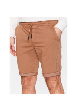 Volcano Шорти от плат Lears M23285-S23 Кафяв Regular Fit - Pepit.bg