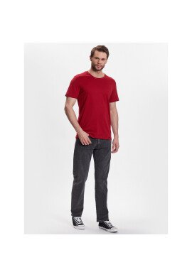 Volcano Тишърт Basic M02001-S23 Червен Regular Fit - Pepit.bg