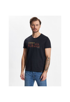 Volcano Тишърт M02006-S23 Черен Regular Fit - Pepit.bg