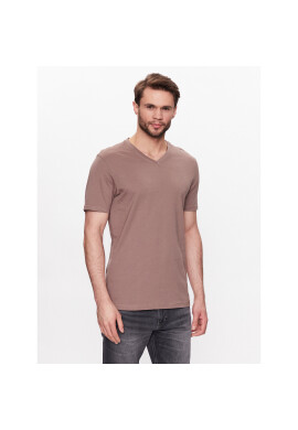 Volcano Тишърт Slit M02370-S23 Кафяв Regular Fit - Pepit.bg