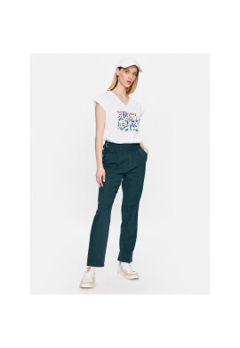 Volcano Тишърт T-Abstract L02156-S23 Бял Regular Fit - Pepit.bg