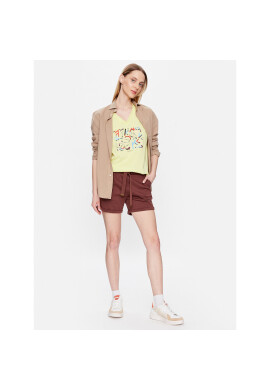 Volcano Тишърт T-Abstract L02156-S23 Жълт Regular Fit - Pepit.bg