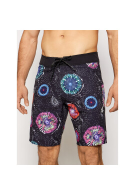 Volcom Плувни шорти Coral Morph 20 A0812107 Черен Regular Fit - Pepit.bg