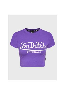 Von Dutch Тишърт Arta 6230047 Виолетов Regular Fit - Pepit.bg