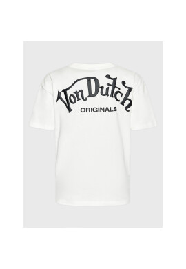 Von Dutch Тишърт May 6 330 064 Бял Regular Fit - Pepit.bg