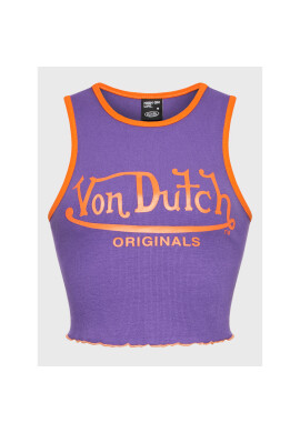 Von Dutch топ Ashley 6 231 043 Виолетов Slim Fit - Pepit.bg