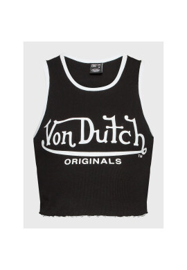 Von Dutch топ Ashley 6 231 048 Черен Slim Fit - Pepit.bg