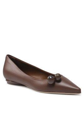 Weekend Max Mara Балеринки Dingo 55260512600 Кафяв - Pepit.bg