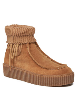 Weekend Max Mara Боти Juglas 2357960934600 Кафяв - Pepit.bg