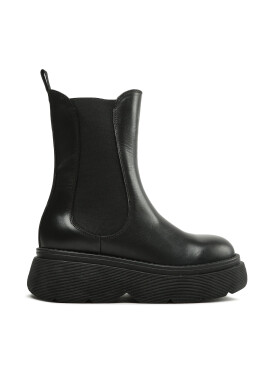 Weekend Max Mara Боти тип челси Calamai 23579601326 Черен - Pepit.bg