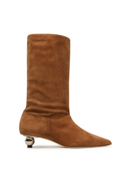 Weekend Max Mara Боти Vosci 2357910332600 Кафяв - Pepit.bg