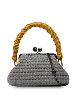 Weekend Max Mara Дамска чанта Abile 55160824600 Сив - Pepit.bg